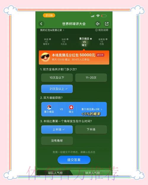 世界杯竞猜平台最新福利与精彩活动全览 世界杯竞猜平台最新福利与精彩活动全览